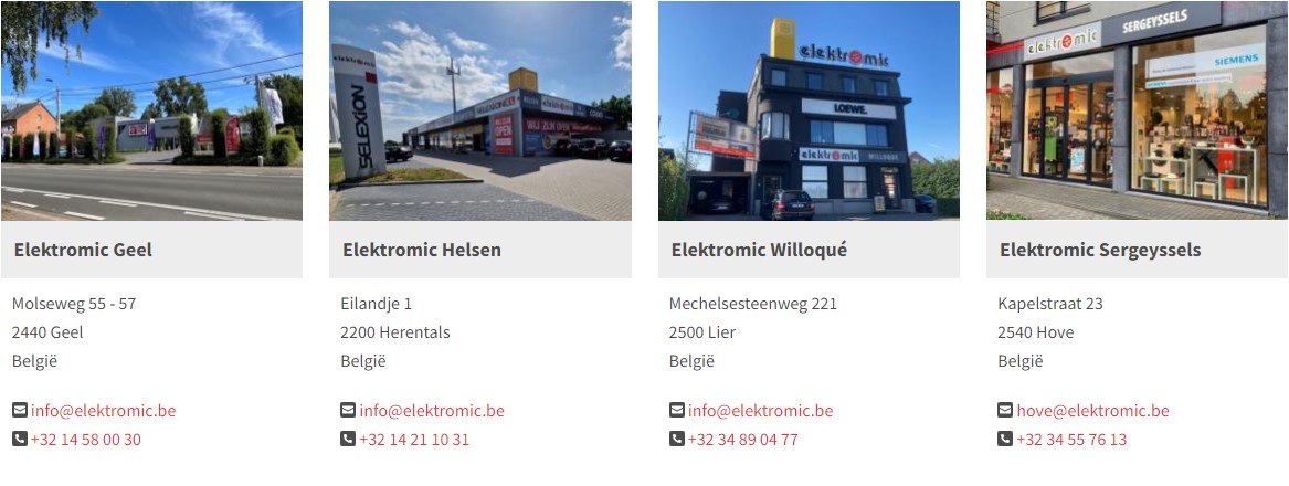 Vestigingen